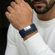 steel-barnett-bonacci-layered-multi-strand-leather-bracelet---jeans-blue-35896642