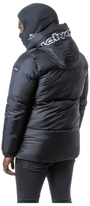 Helvetica Mountain Pioneers Capri 3 Parka-Jacke mit Kapuze – Schwarz