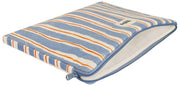 Hindbag Ava Mittelgroße 15-Zoll-Laptoptasche – Orange/Blau gestreift