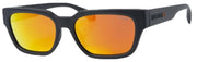 Superdry große fit weiche rechteckige Sonnenbrille - schwarz