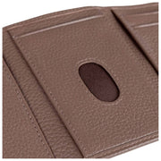 Dents Aire Trifold-Kartenhalter-Geldbörse – Schokoladenbraun