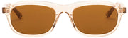 MessyWeekend Travis Blue Light Lesebrille – Braun/Pfirsichbeige