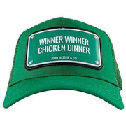 john-hatter-winner-winner-chicken-dinner-aluminium-trucker-cap---green-33625128