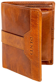 Dents Itchen Passcase Geldbörse – Cognacbraun