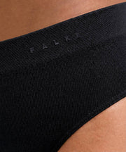 Falke Täglicher nahtloser Slip – Schwarz