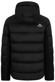 Helvetica Mountain Pioneers Sniper Daunenjacke mit Kapuze – Schwarz