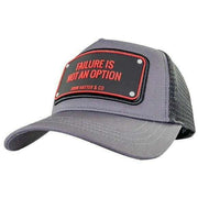 john-hatter-failure-is-not-an-option-rubber-trucker-cap---greyblackred-33625228