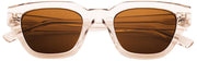MessyWeekend Jean Blue Light Sun Lesebrille – Braun/Paloma Beige