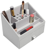 Stackers Klassischer Make-up-Organizer – Kieselgrau