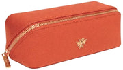 Alice Wheeler London Luxuriöser kleiner Zugkoffer – Orange