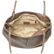 Elie Beaumont gebogene weiche Einkaufstasche – Nerzbeige