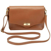 Elie Beaumont Midi Twist Bag - Hellbraun