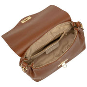 Elie Beaumont Midi Twist Bag - Hellbraun