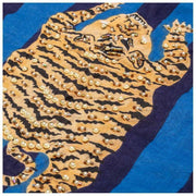 Elie Beaumont Serendipity Baumwoll-Bomberjacke – Tibetan Tiger Blue