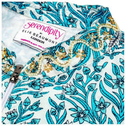 Elie Beaumont Serendipity Overshirt – Aqua-Barock-Blau
