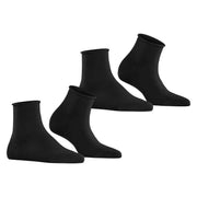 Esprit Basic Pure 2 Pack Short Socks - Black