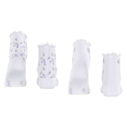 Esprit Blossom 2 Pack Socks - White