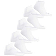 Esprit Solid Sneaker 4 Pack Socks - White