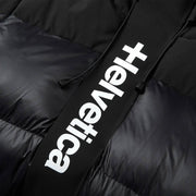 Helvetica Mountain Pioneers Queyras Hodded Daunenjacke – Schwarz