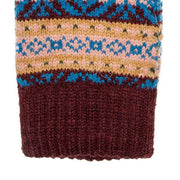 dents-jacquard-fair-isle-knitted-gloves---damson-burgundy-34477870