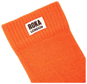 Roka Wimbledon Crew Socken – Jaffa Orange