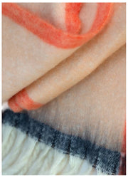 Powder Aria Kuschelschal – Pfirsichmischung