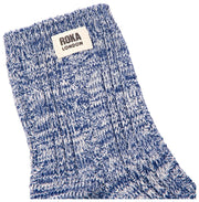 Roka Wallace Crew Socken – Küstenblau