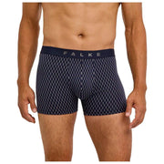 Falke Daily Comfort bedruckte 2er-Pack Boxershorts – Marineblau