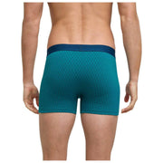 Falke Daily Comfort bedruckte 2er-Pack Boxershorts – Blaugrün