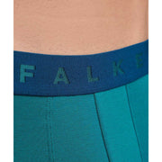 Falke Daily Comfort bedruckte 2er-Pack Boxershorts – Blaugrün