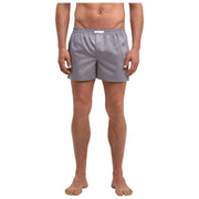 Falke Daily Woven Boxer – Schwarz/Weiß