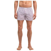 Falke Daily Woven Boxer – Blau-Rot-Mix