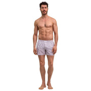 Falke Daily Woven Boxer – Blau-Rot-Mix