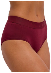 Falke Daily Comfort Print 2er-Pack Hipster-Slips – Rot