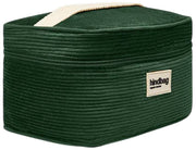 Hindbag Gaspard Kosmetiktasche – Samt, Kieferngrün
