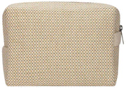 Hindbag Leon gewebter Kulturbeutel – Nude Beige