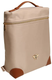 Alice Wheeler London Shoreditch Primrose Leichter Rucksack – Steinbeige