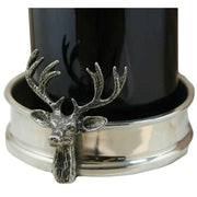 english-pewter-company-stag-head-wine-bottle-coaster---silverbrown-34391618
