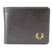 Fred Perry Coated Billfold Wallet - Black