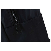 Fred Perry Crinkle-Nylon-Rucksack – Schwarz