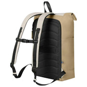 Gaston Luga Splash Rolltop 16" Rucksack – Latte Brown/Cloud Cream