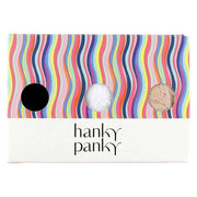 Hanky Panky Signature Lace 3 Pack Low Rise Thong - Black/White/Chai Beige