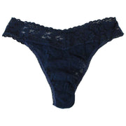 Hanky Panky Signature Lace 3er-Pack Low-Rise-Tangas – Blushing Rose/Marine/Celeste Blue
