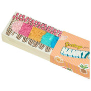 Hanky Panky Signature Lace Original Rise Matchbox 5er-Pack Tangas – Rosenwasserrosa/Neapel/Ingwer/Seeschaumblau