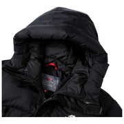 Helvetica Mountain Pioneers Himalaya Parka mit Kapuze – Schwarz