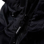 Helvetica Mountain Pioneers Himalaya Parka mit Kapuze – Schwarz