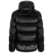 Helvetica Mountain Pioneers Pinto 2 Daunenjacke mit Kapuze – Schwarz