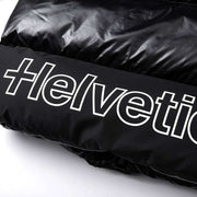 Helvetica Mountain Pioneers Pinto 2 Daunenjacke mit Kapuze – Schwarz