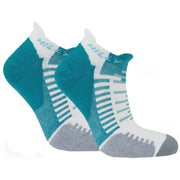 Hilly Active Socklets - Teal Green/White