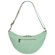 Hindbag Andrea Half Moon Bag – Grüne Streifen